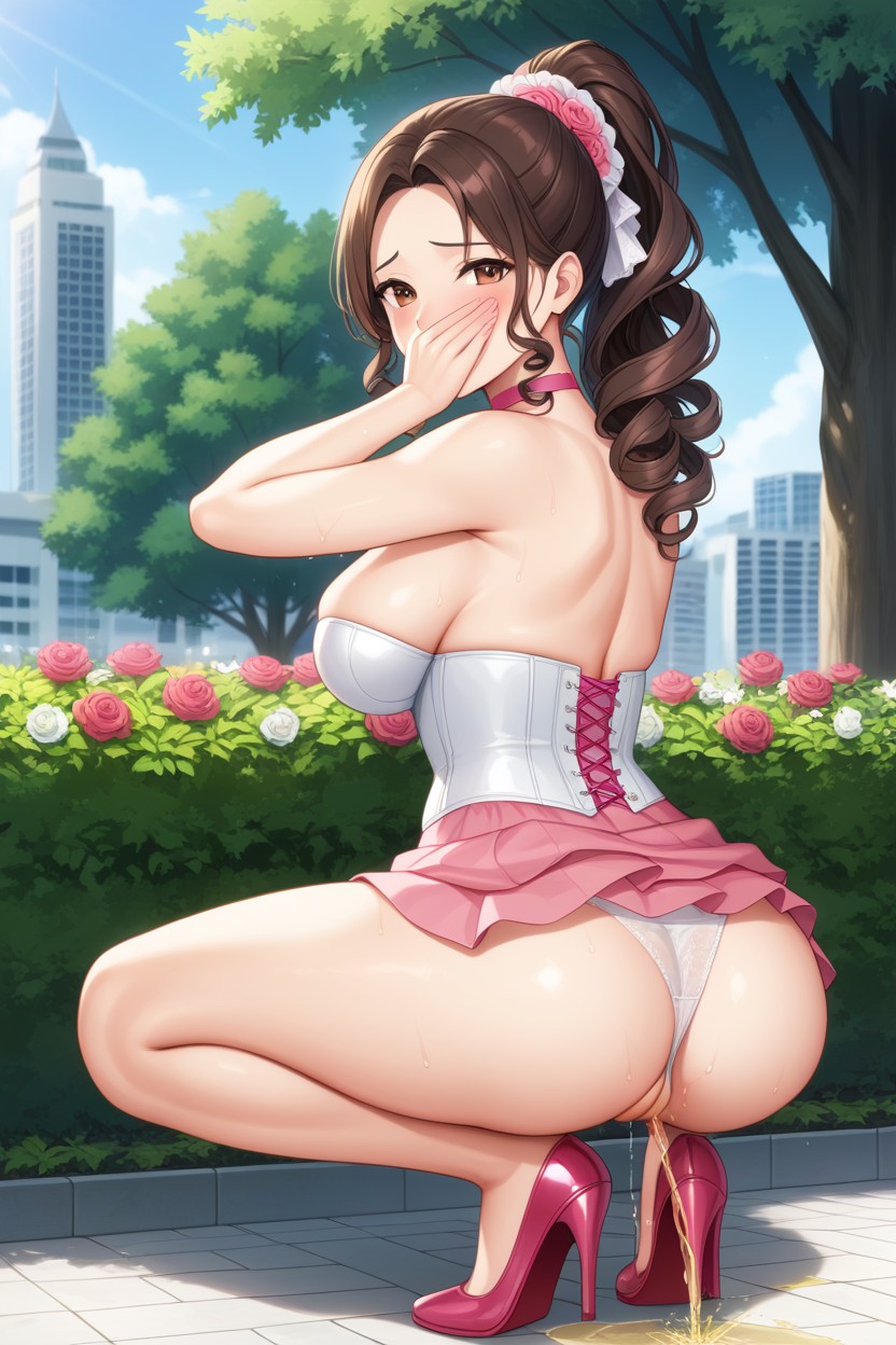 Pussy Juice, Bbw, Looking At Viewer Hentai AI Porn