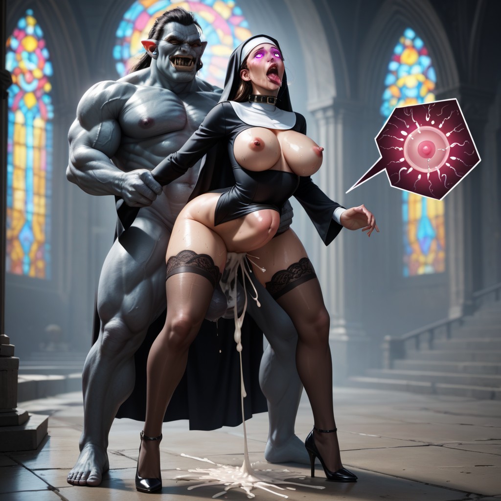 High Heels, Hypnotic Eyes, Sweaty AI Porn