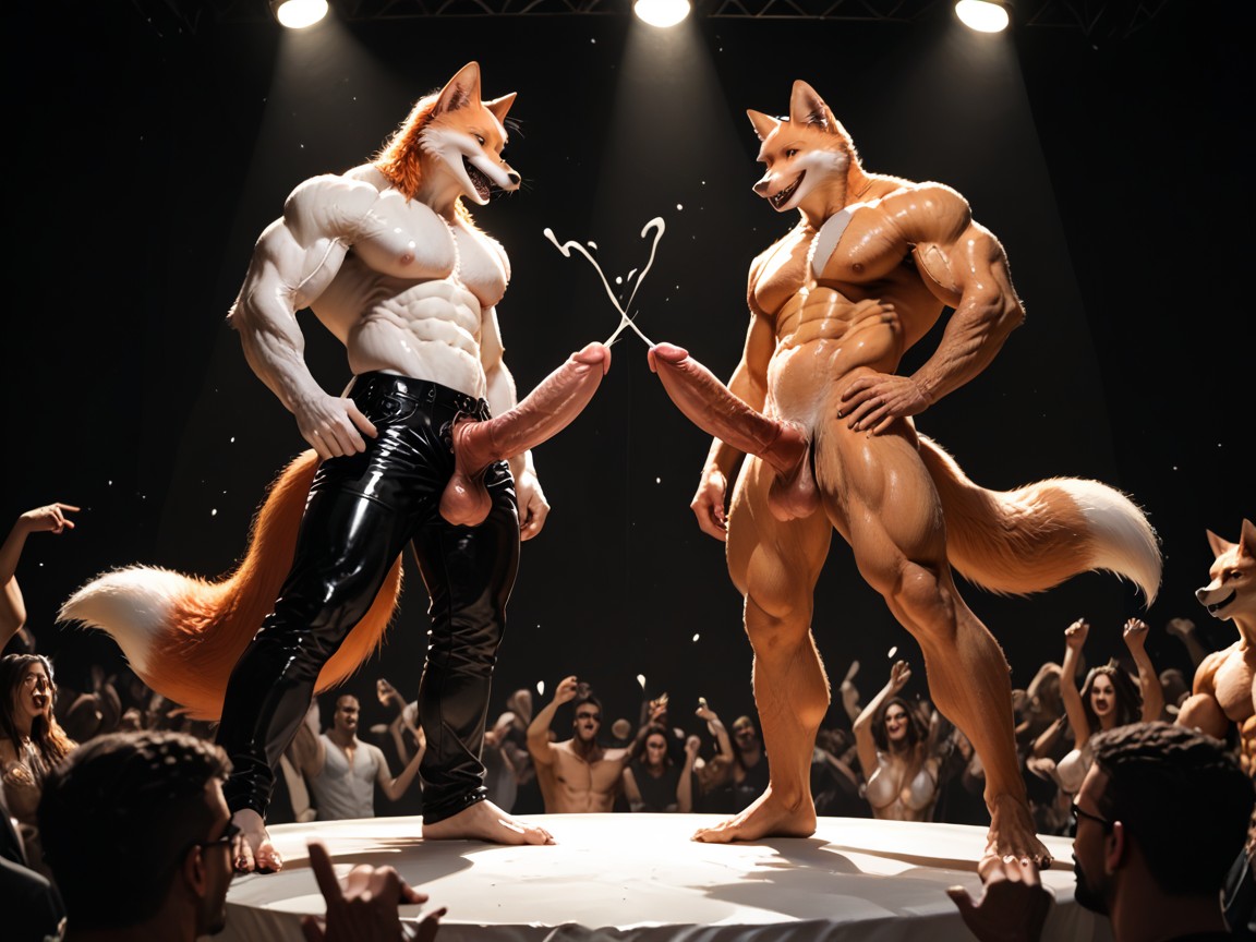 Rockstar, Dancers Splashed With Cum, Dancers Are Naked AI Porn
