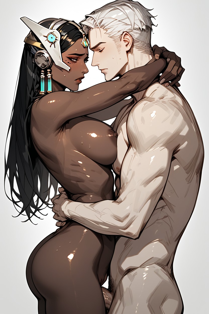 Waist And Arms, Bubble Butt, Female Is Servant To Male Pleasure AI Porn