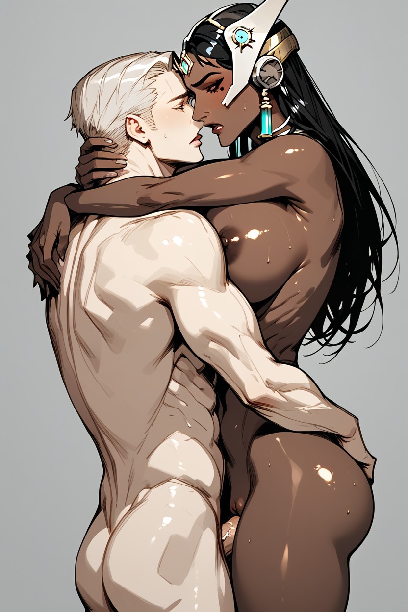 Male Ultra Aggressively Dominating Female, Pussy Is Very Tight, Female Is Servant To Male Pleasure AI Porn