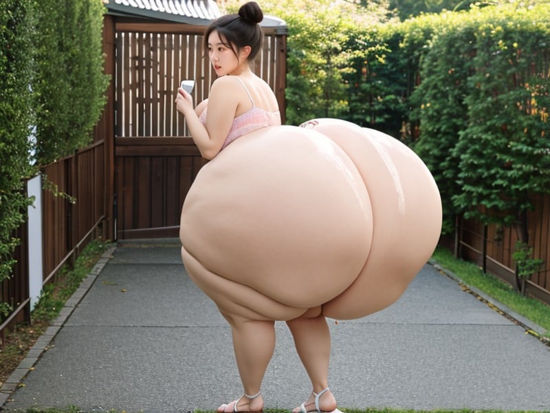 Huge Bbl, Breast Expansion, Extremely Large Ass AI Porn