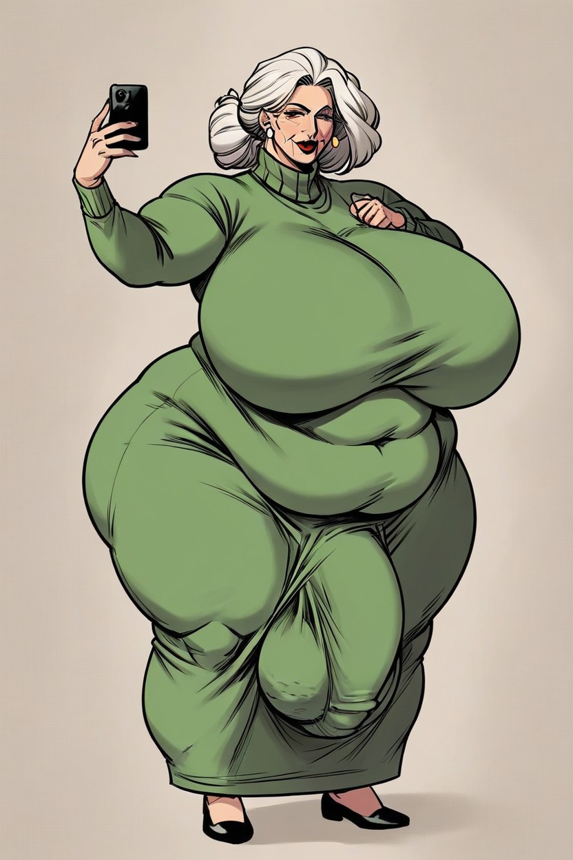 Futanari, Milf, Straight AI Porn
