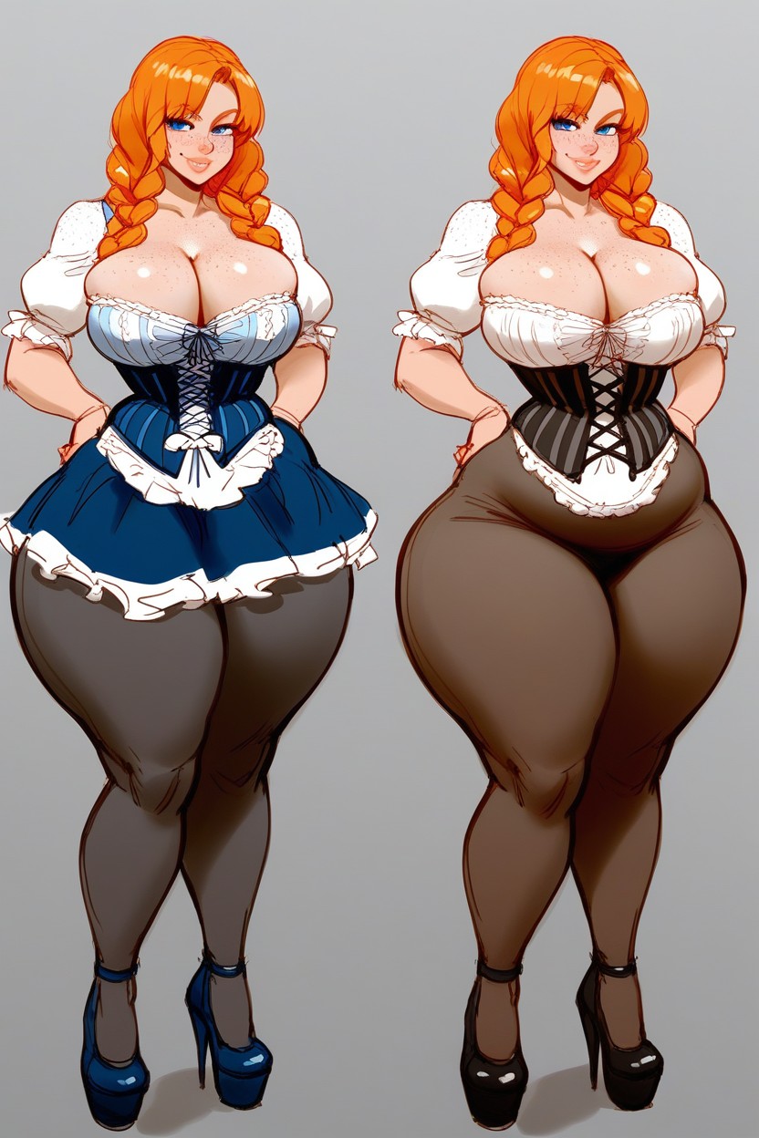 Sketch, Sketch, Front View Hentai AI Porn