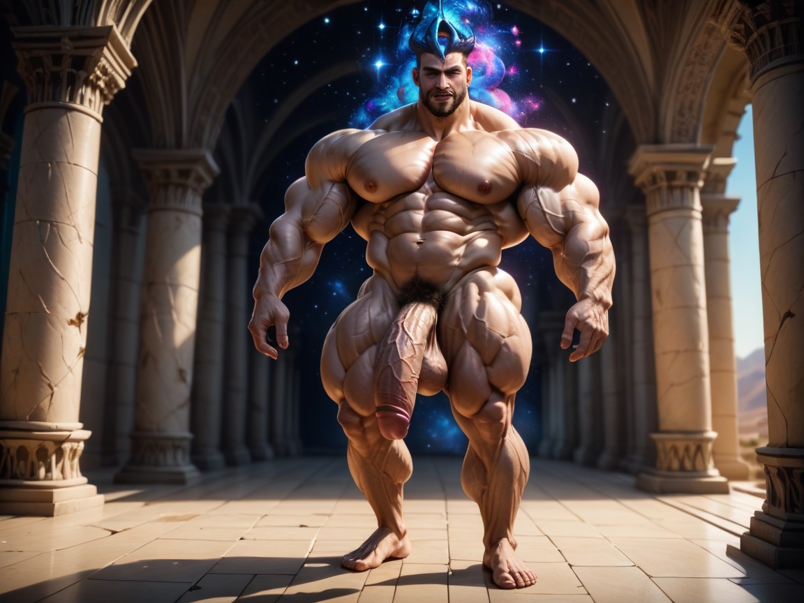Waist, Muscular Toned Ass, Veiny Penis Porno gay IA