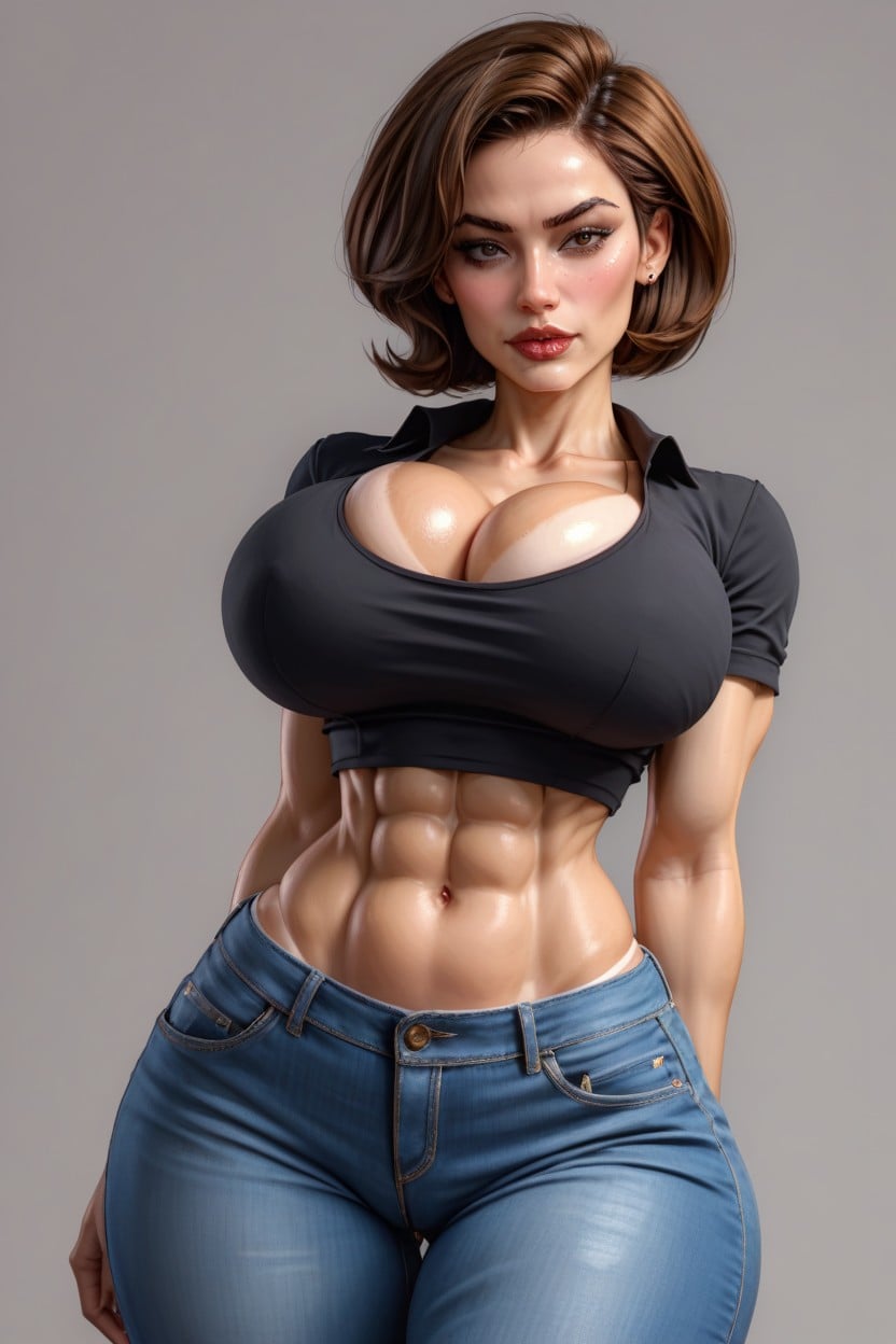 Massive Ass, Highly Detailed, Ultra High Resolution AI Porn