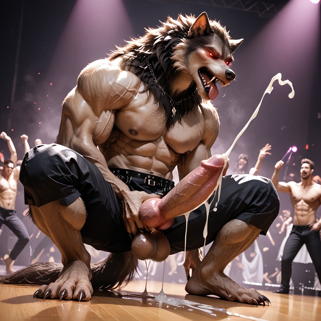 Orgasm Face, Veiny Muscles, Dancers Have Hard Cocks AI Porn