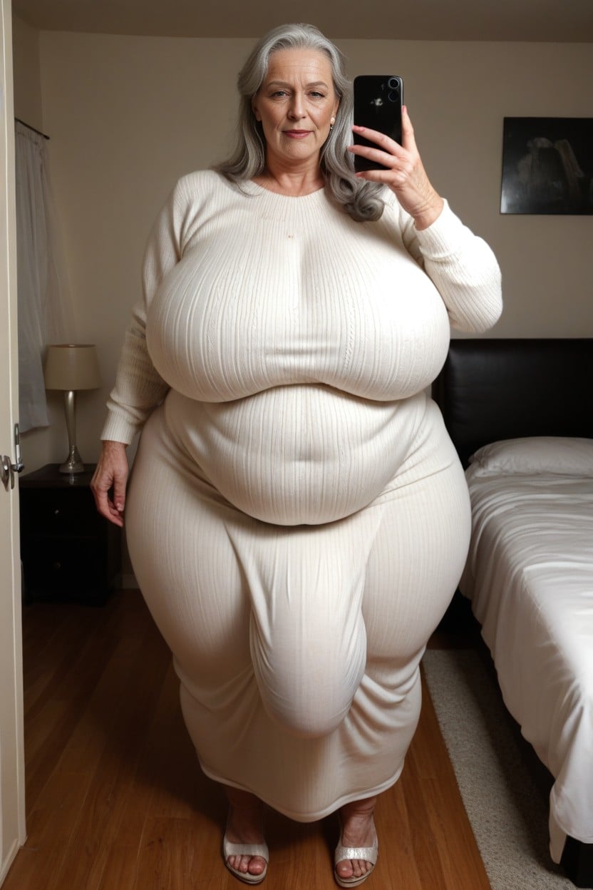 Chubby, Ash Hair, Super Fat Penis AI Porn