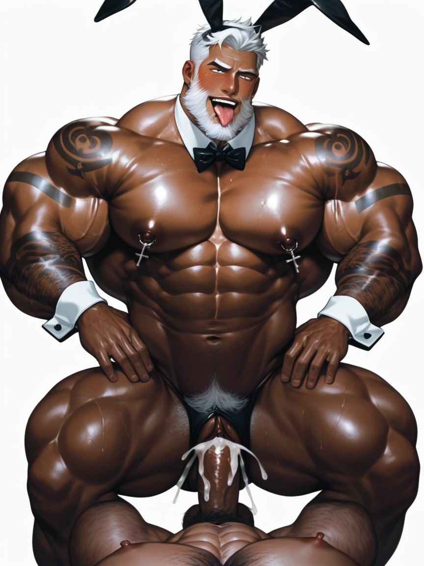 Bodybuilder, Cunt, Fucked Cuntboy Man AI Gay Porn