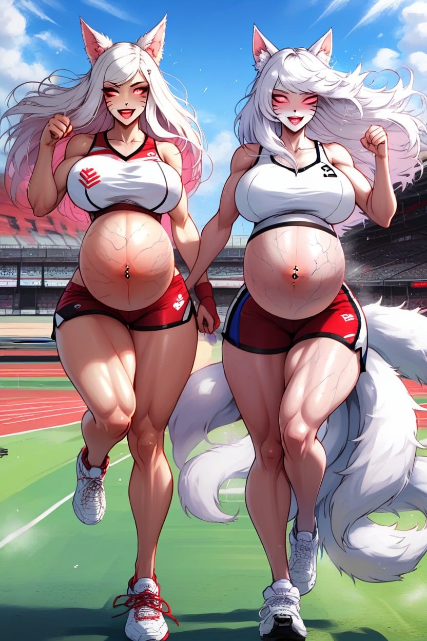 Hdr, Very Detailed Face, Ahri From Lol Furry AI Porn
