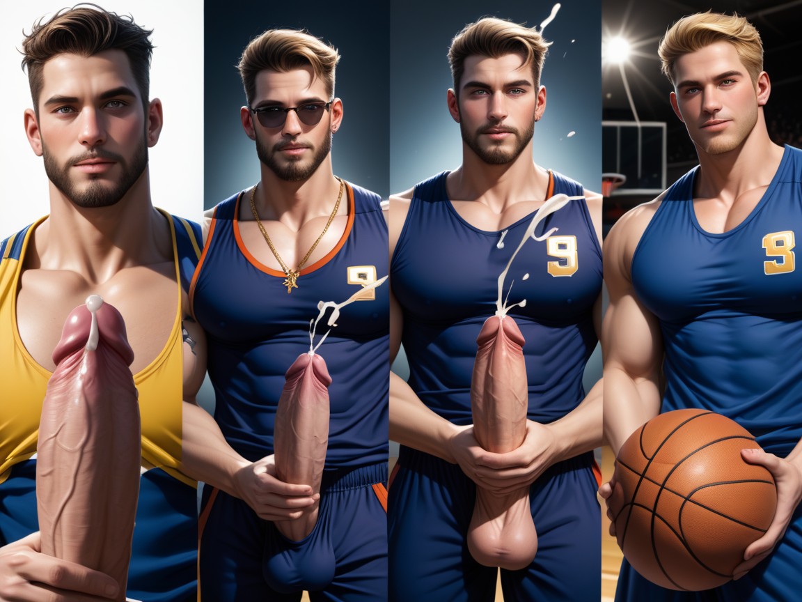 Gold Chains, Bobby Da Costa From X-men As God Of Thunder, Hyper Gigantic Penis AI Gay Porn