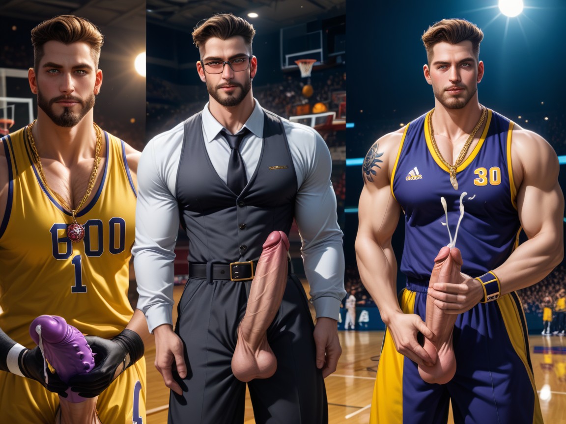 Johnny Cage From X-men As God Of Thunder, Electric Penis, 2 People AI Gay Porn