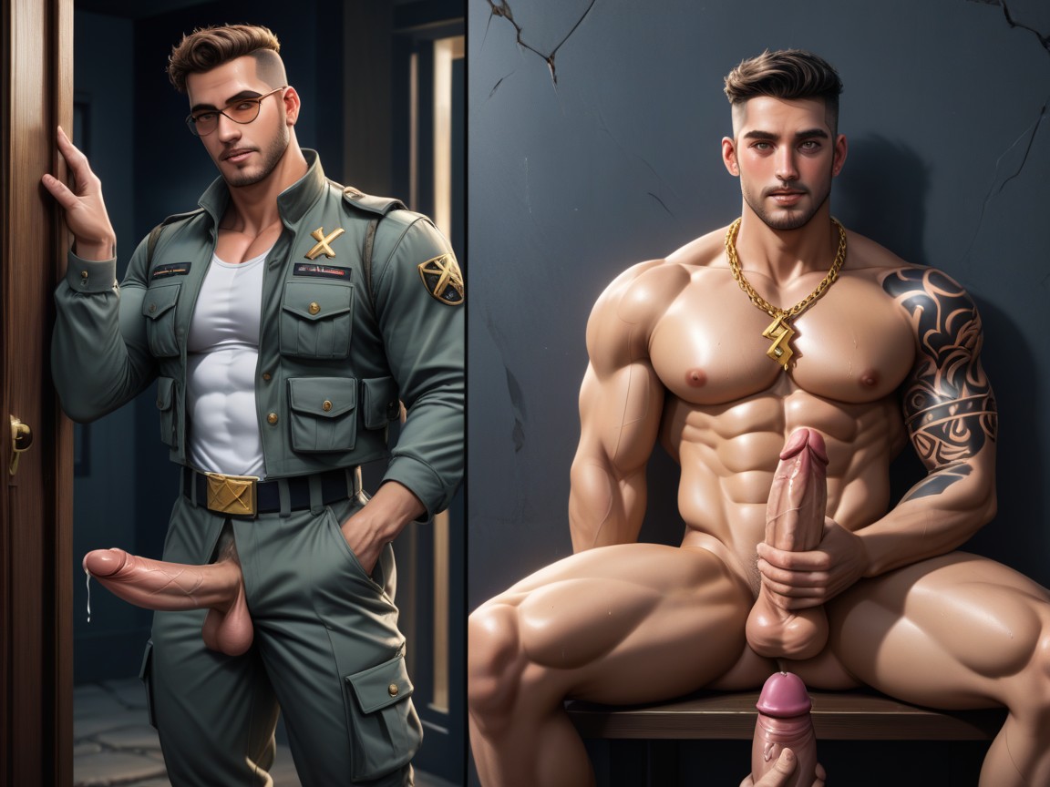 Xray, Rough Sex, Opening The Door AI Gay Porn