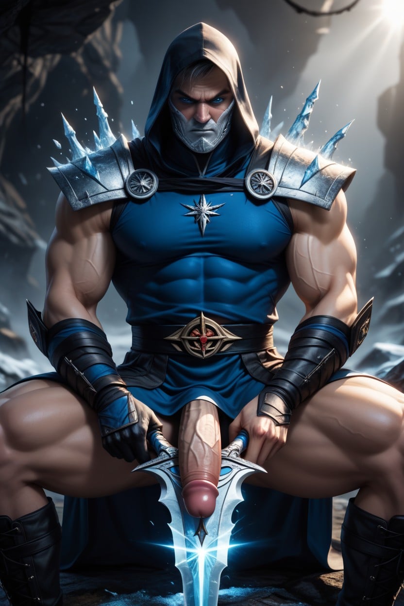 Large Veiny Penis Exposed, Sub Zero From Mortal Kombat, Black Combat Boots Porno gay IA