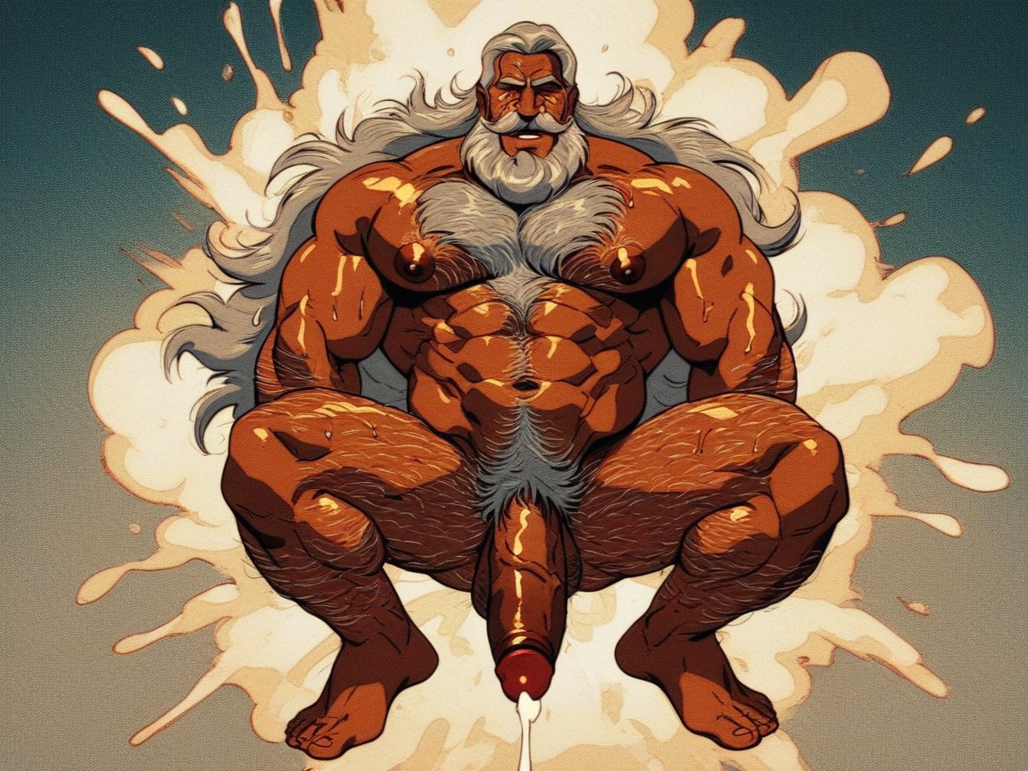 Sweaty, Erect Nipples, 50+ AI Gay Porn
