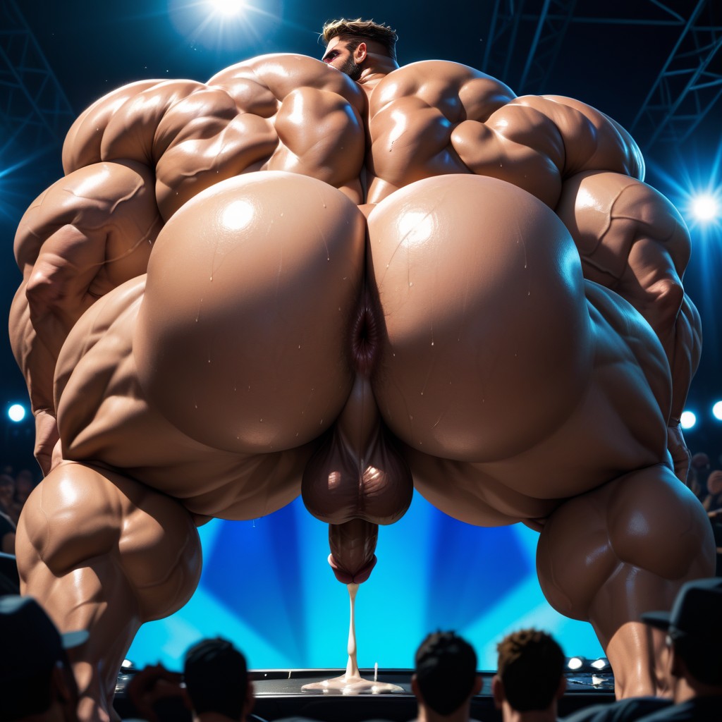 All Showing Hyper Massive Ass, Thick Thighs, Oversized Muscles AI Gay Porn