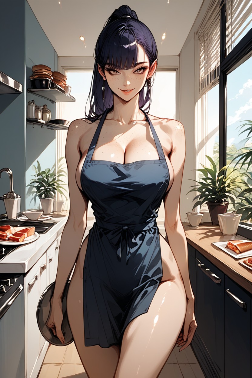 Hawaii, Hotel, Kitchen Hentai AI Porn