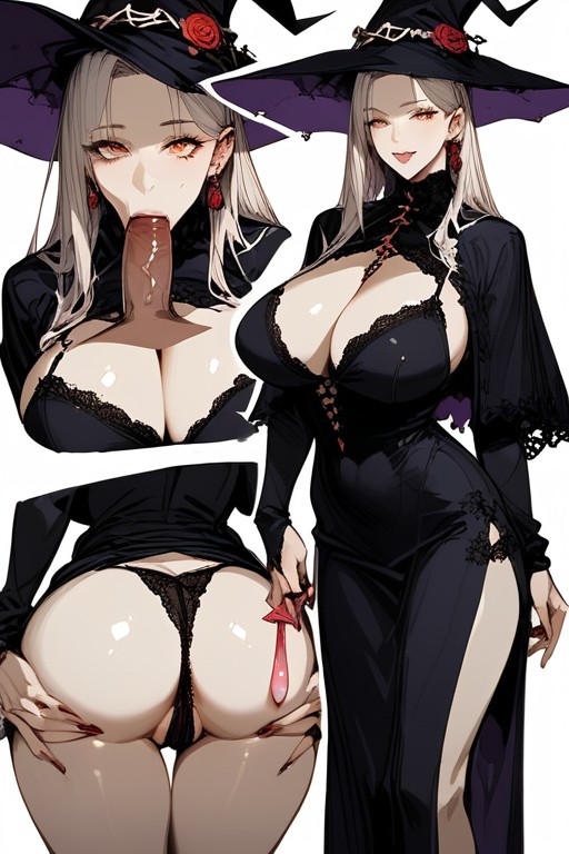 18+, Side By Side, Earrings Hentai AI Porn