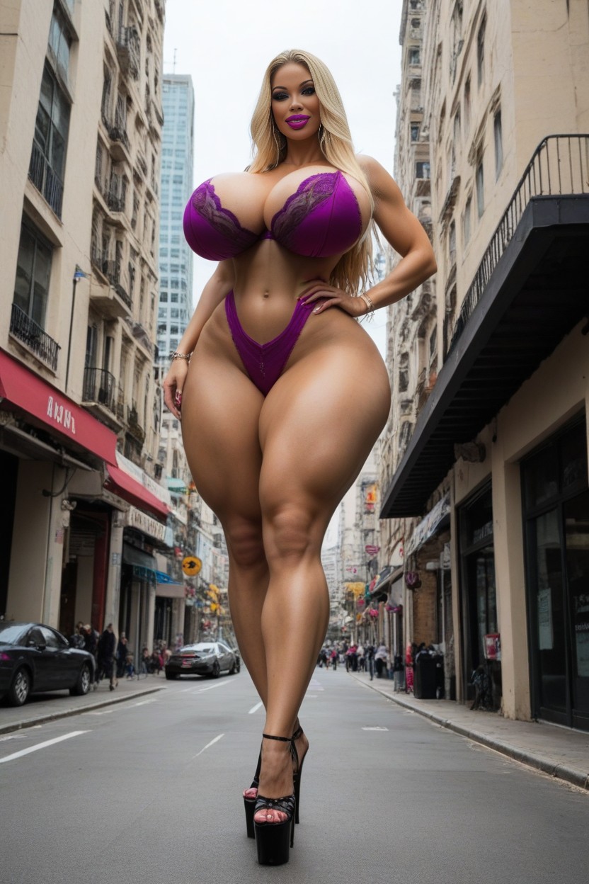 Extremely Long Hair, Massive Woman, Massive Macro AI Porn