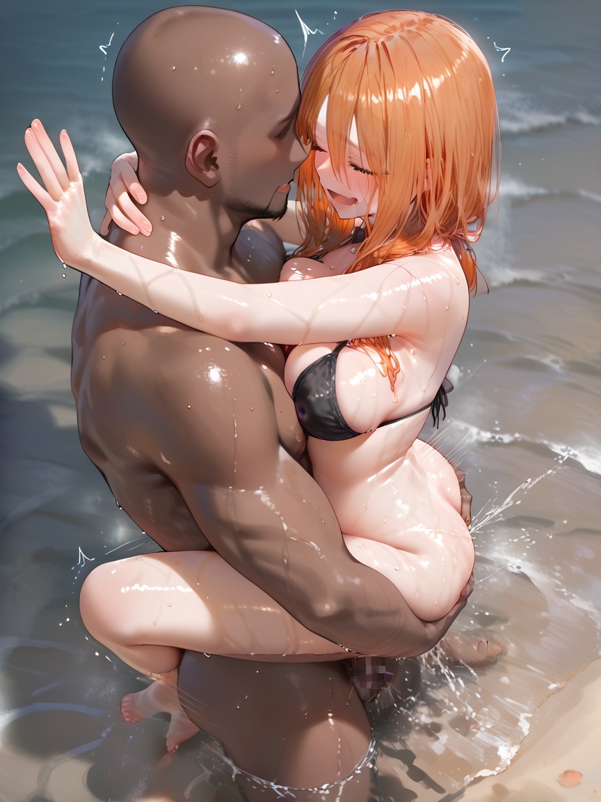 Sexo En Brazos, Under Water, Nipple Slipped Hentai IA