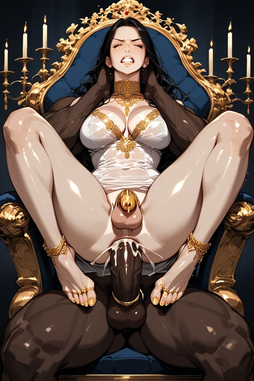 Beautiful Feet, Gold Toe Rings, Anal Sex Hentai AI Porn