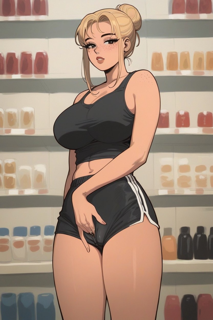 Freckles, 18+, Close Up Hentai AI Porn