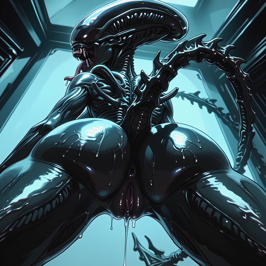 Legs Spread, Spreading Legs, Perfect Body Furry AI Porn