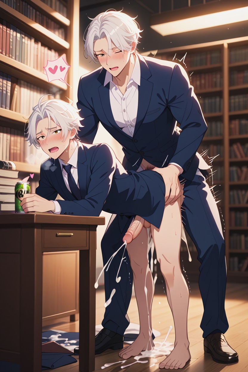 Heart Effects, Trembling, Heavy Breathing AI Gay Porn