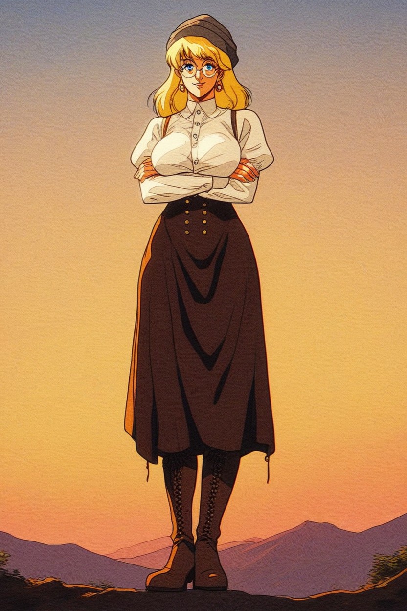 Perfect Anatomy, Long Sleeves, Standing Hentai AI Porn