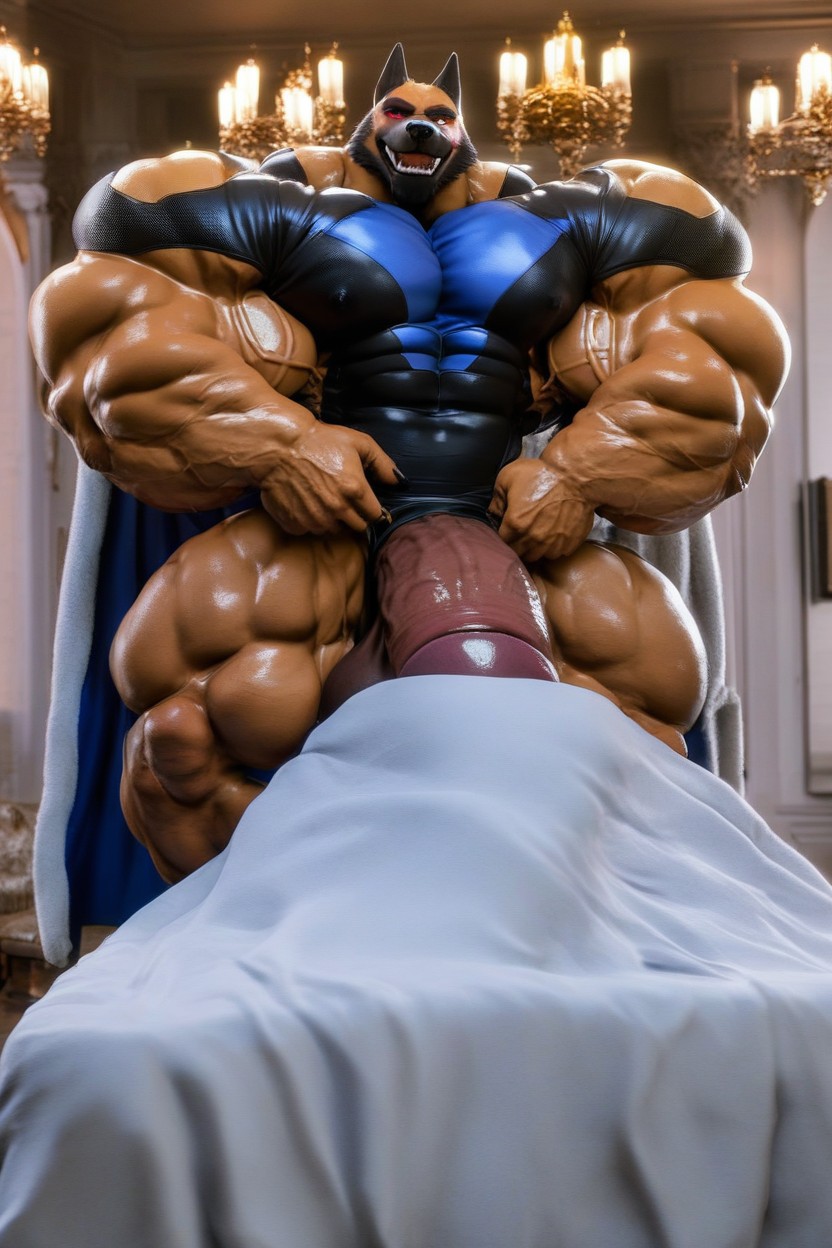 Gay Sex, Dripping Cum, Cinematic Furry AI Porn