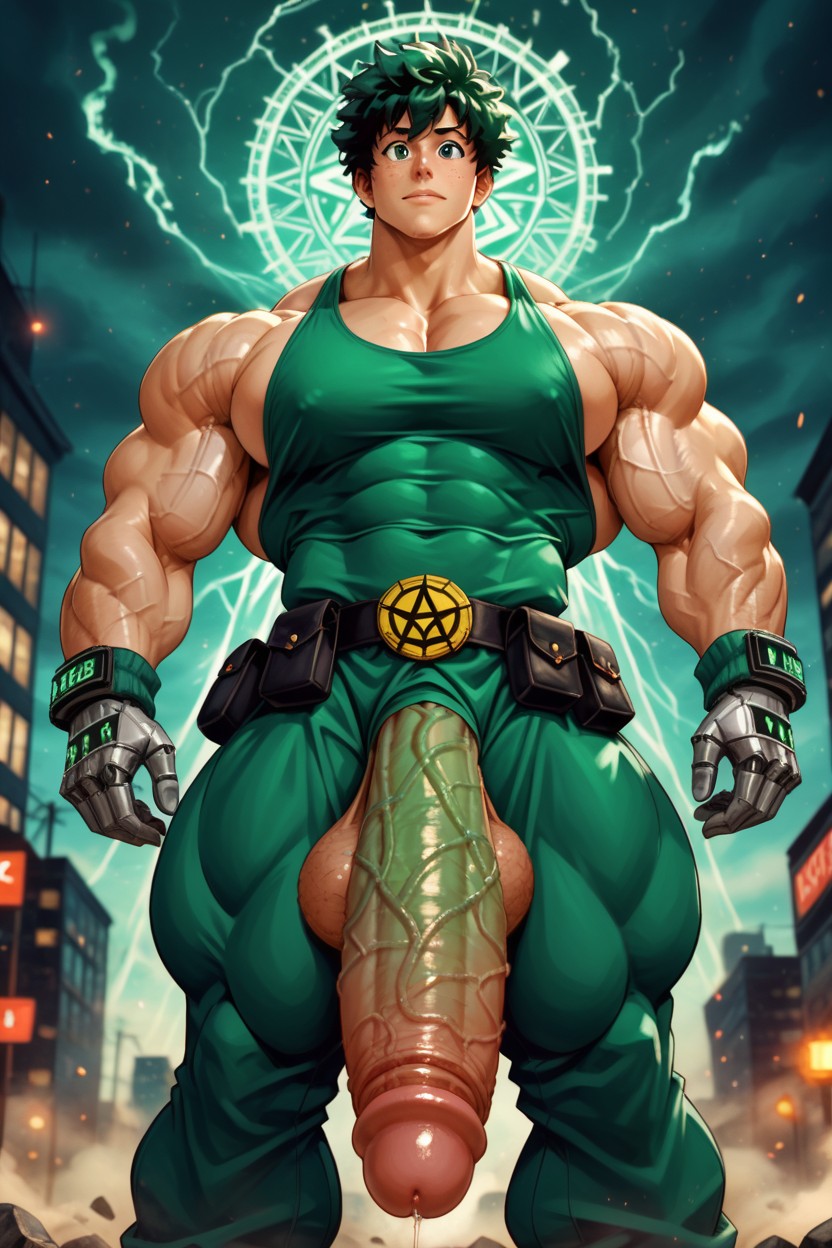 Large Pecs, Empowered, Huge Pecs AI Gay Porn