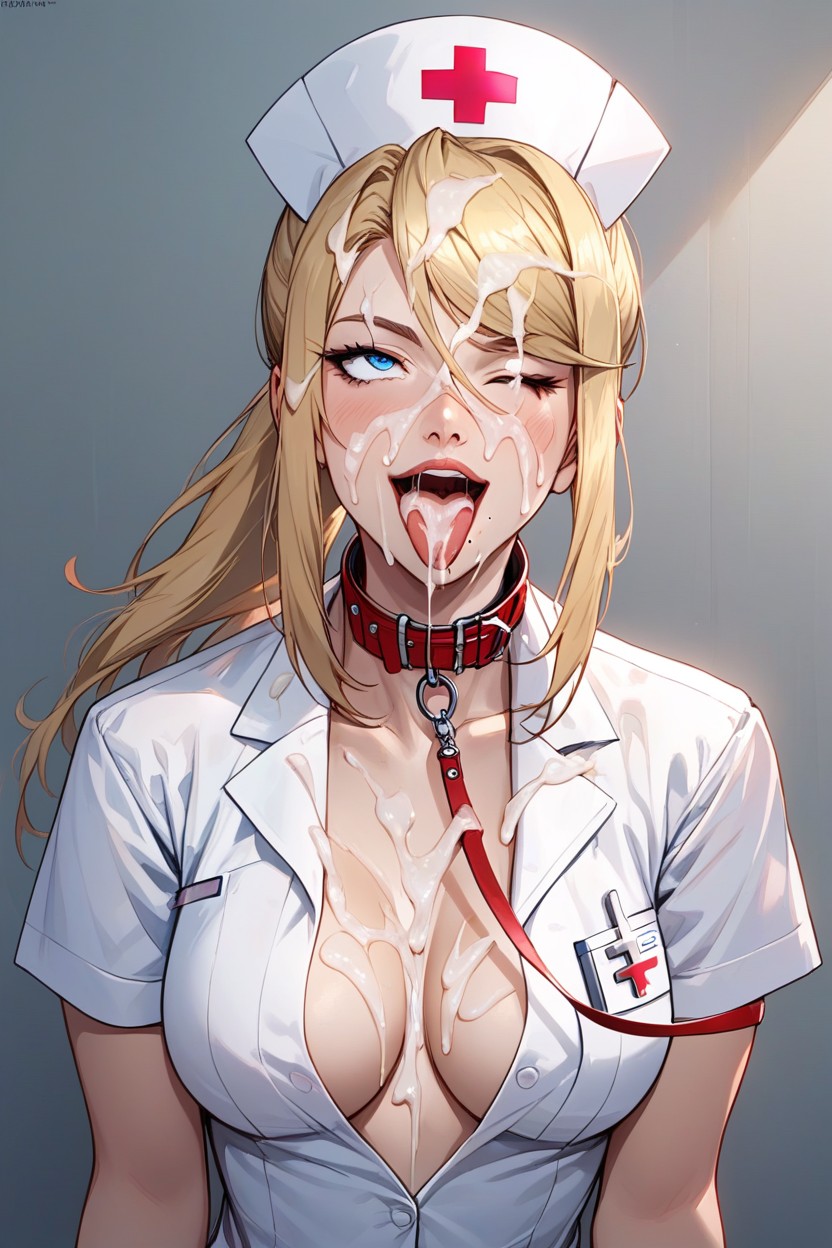 Medium Breast, Semen, Bukkake AI Porn
