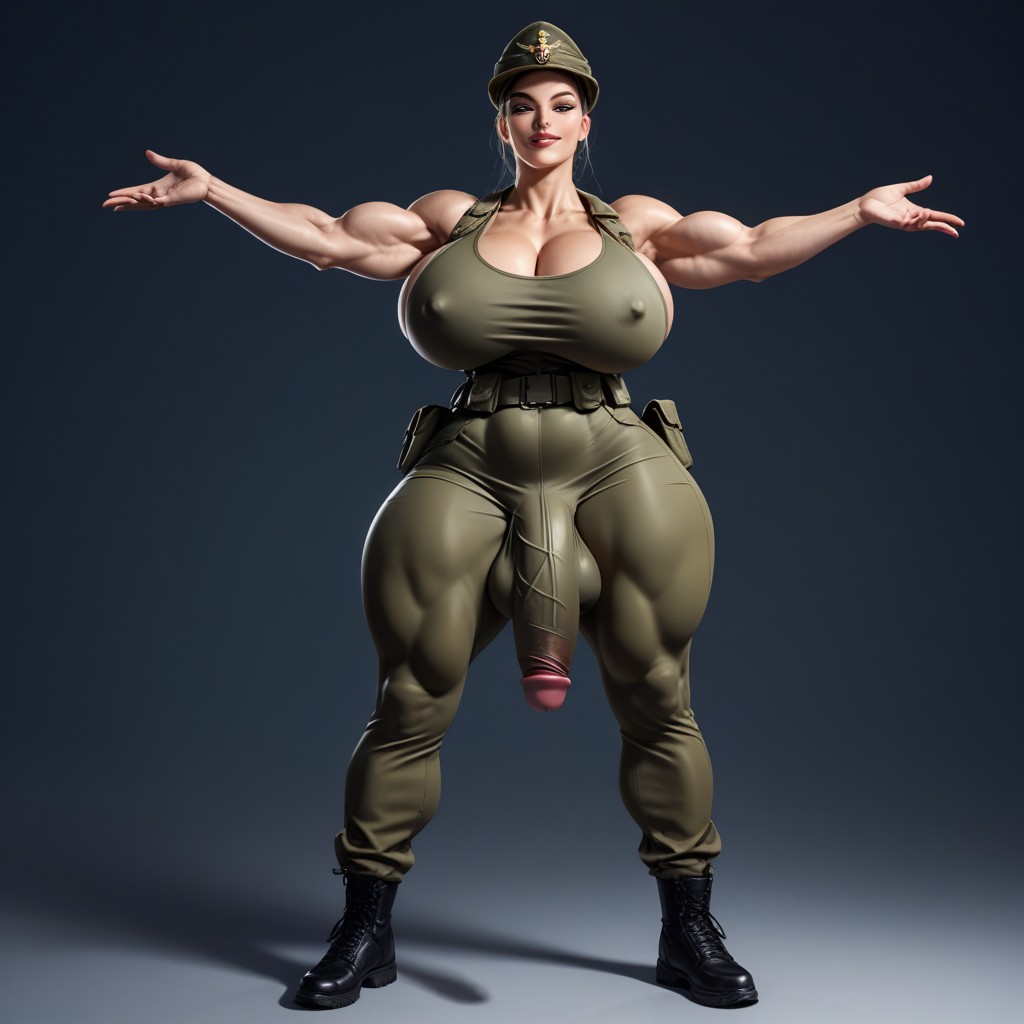 Ropa Ajustada, Bulge, Very Large Breasts Size Hentai IA