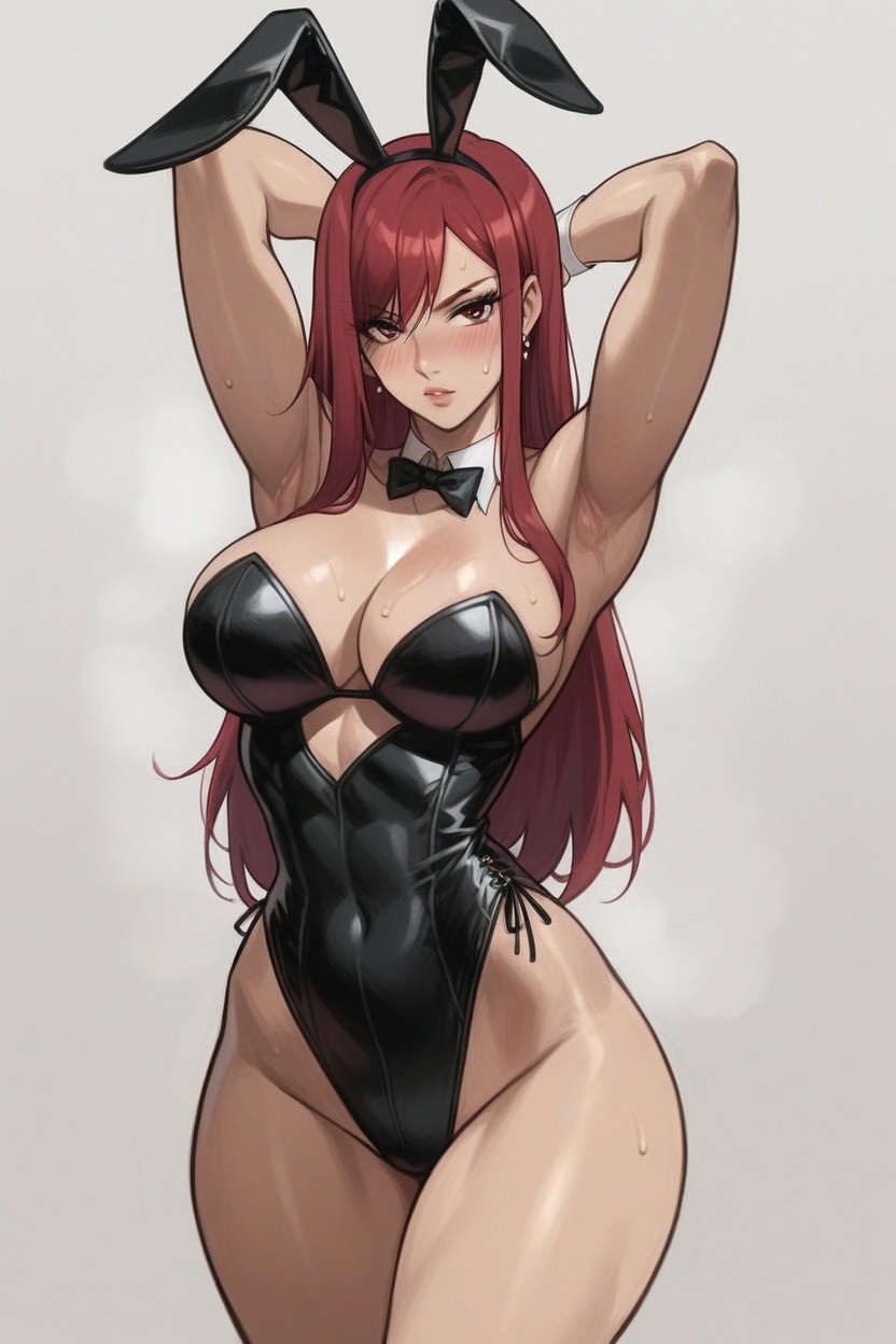 Standing, Shy, Looking At Viewer Hentai AI Porn