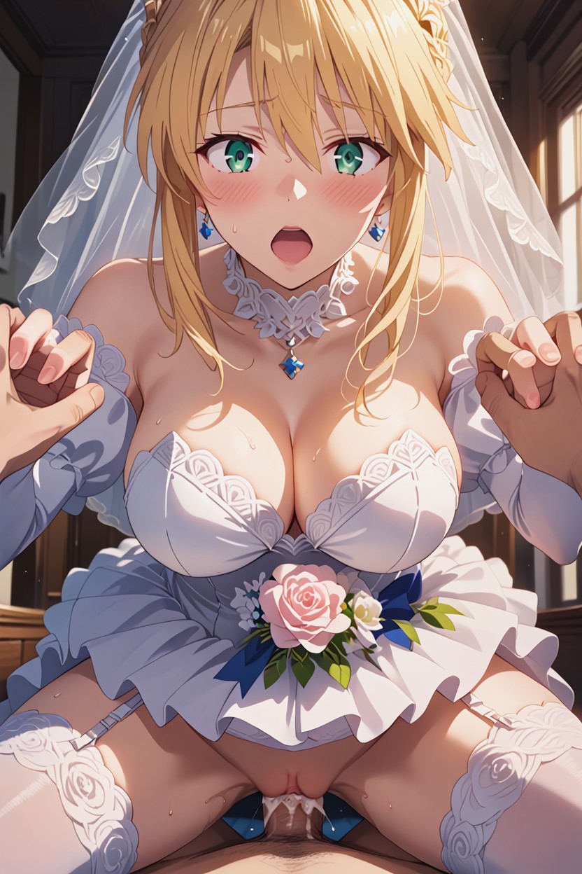 Detailed Fingers, Cum, Face Forward Hand Hentai AI Porn