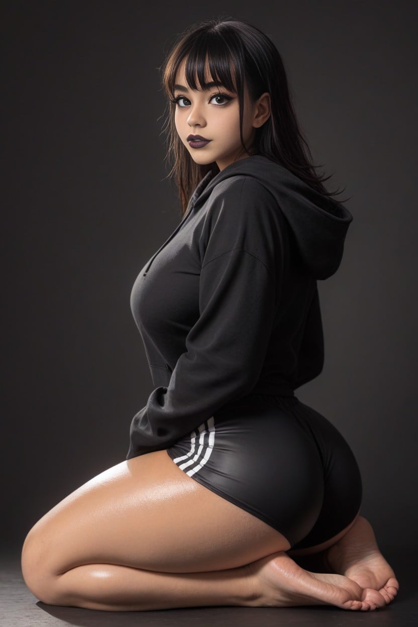 Hypno Eyes, Detailed Face, Ass Out AI Porn