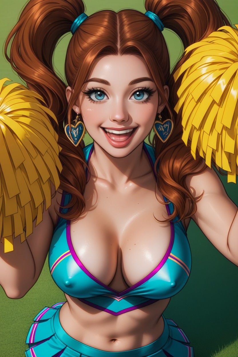 Cinematic, Grassy Background, Midday Hentai AI Porn