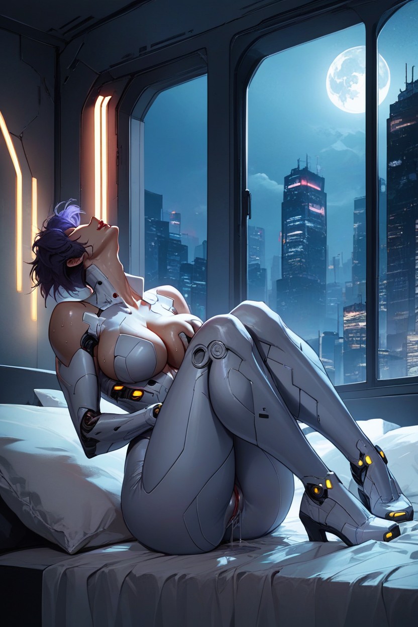 Full Lips, Snatched Waist, Sweaty Hentai AI Porn