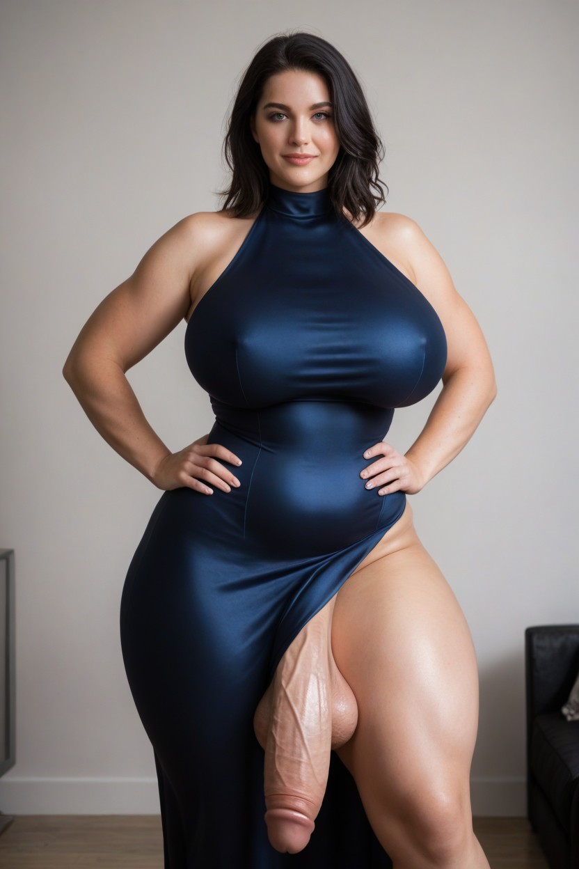 1 Persona, Gigantic Balls, Flaccid Porno shemale IA