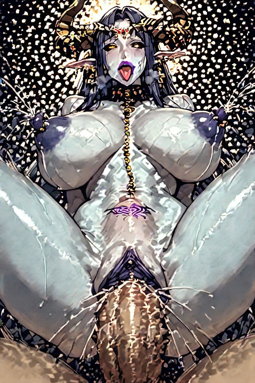 Monster Sex, Spread Legs, Ahegao Hentai IA