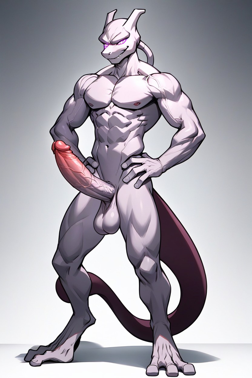 De Pie, Culo Mediano, 18+ Furry IA