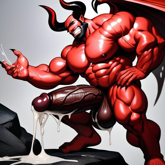 Enormous Penis, Wings, Mischievous AI Gay Porn