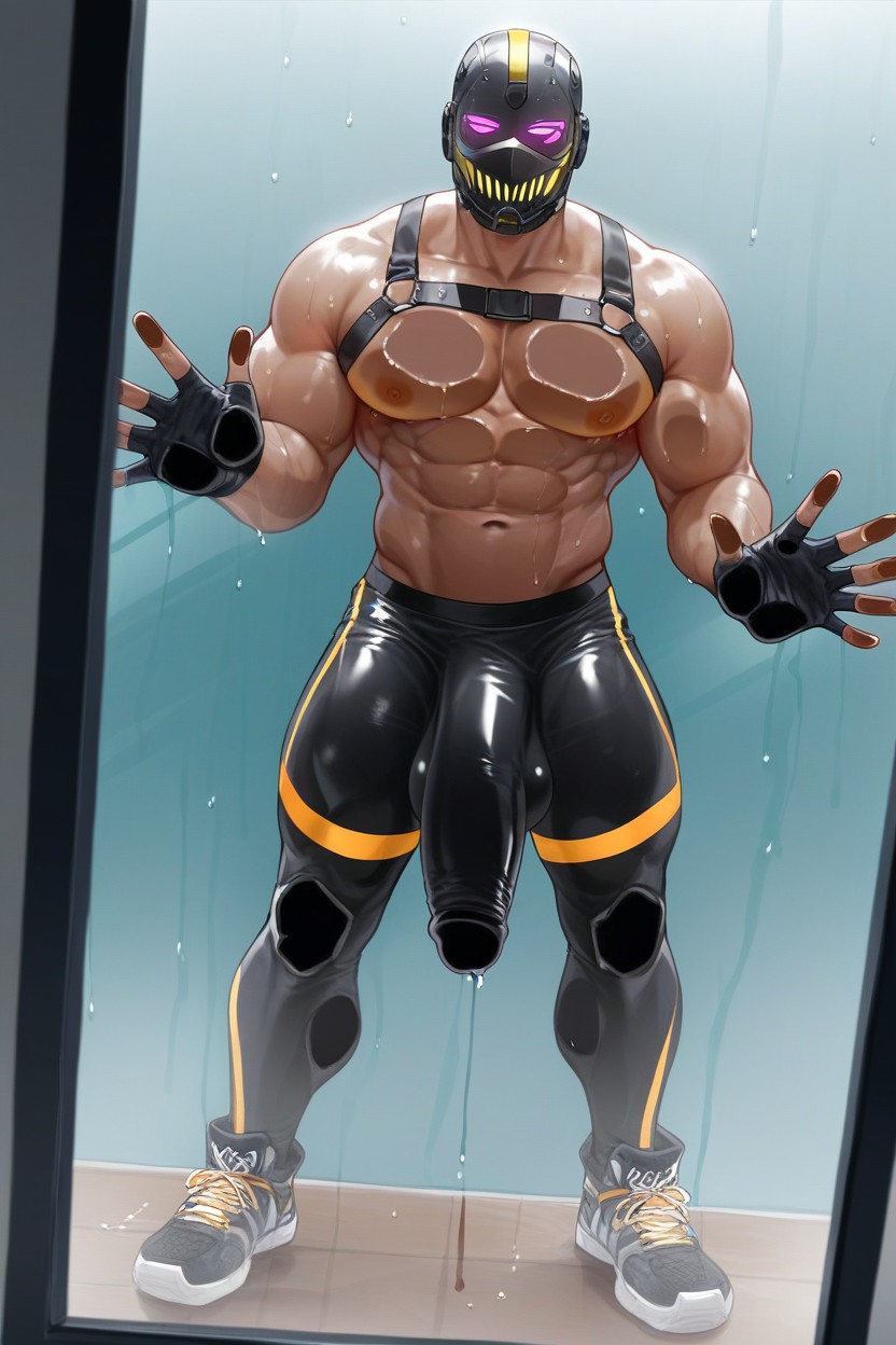 Front View, Skinny, Chest AI Gay Porn