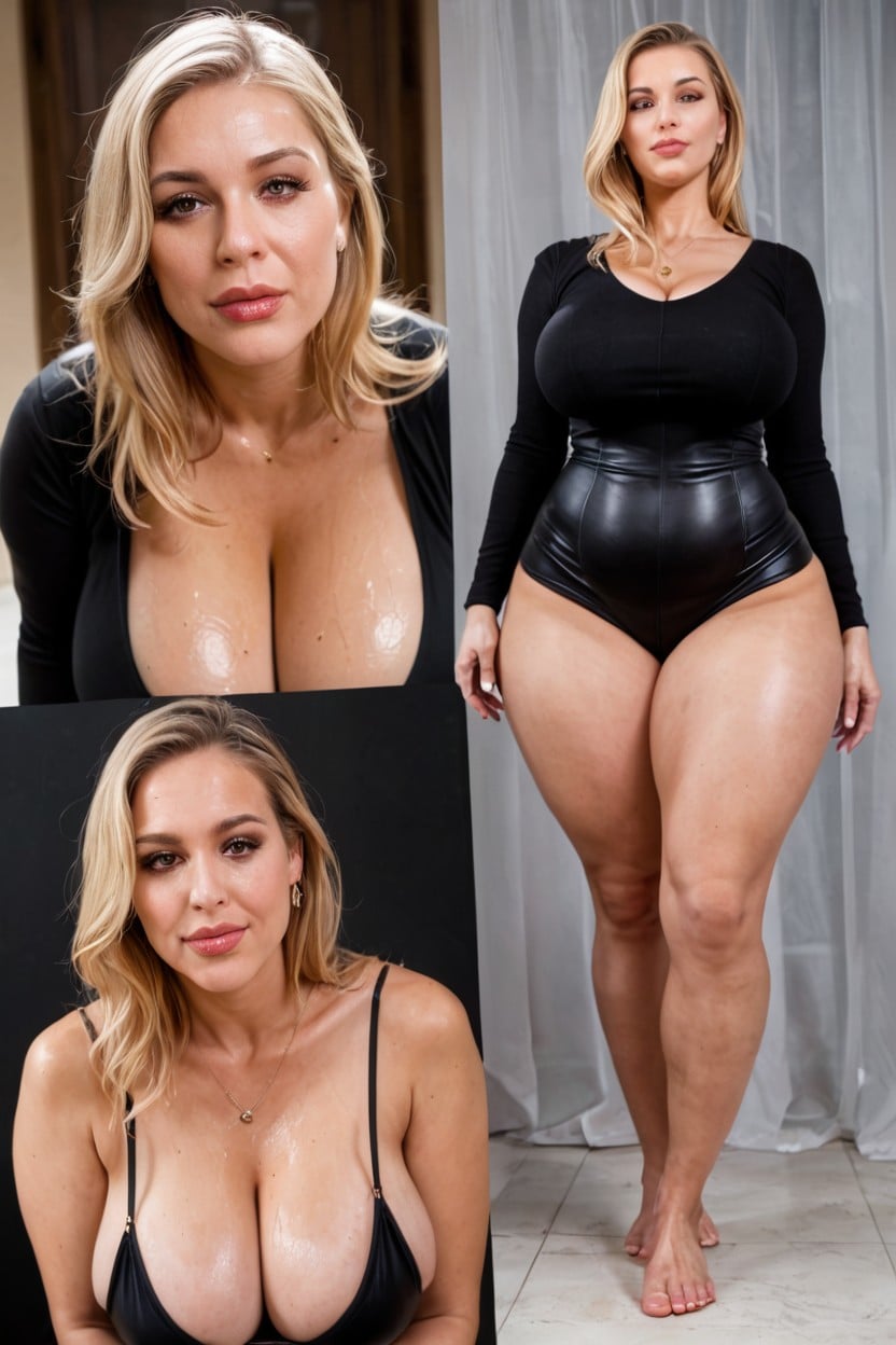 Natural Tits, Realistic Image, Massive Breast MILF AI Porn