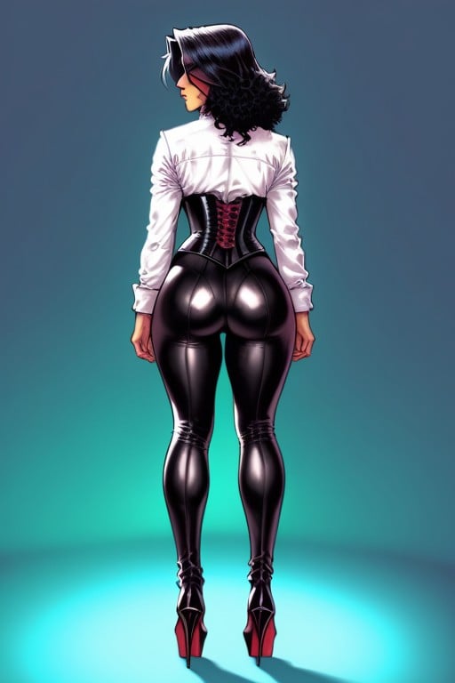 Horny, Skin Tight, Cock % In Ass AI Porn