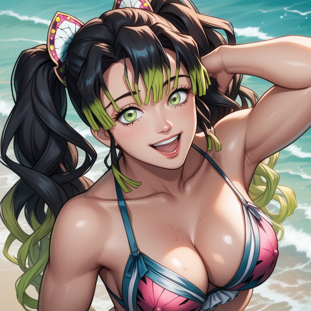 Black Hair, Bimbo, Cinematic Hentai AI Porn