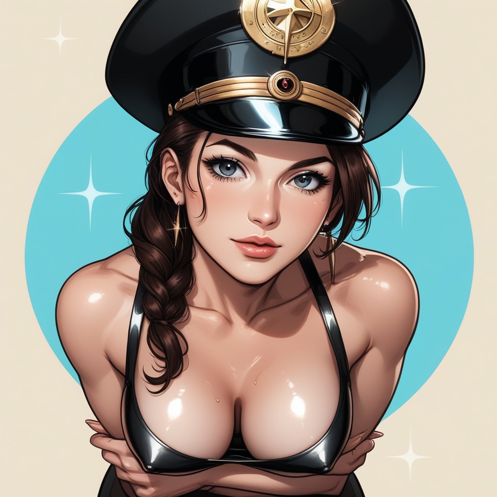 Hollywood Glamour, 18+, Hourglass Figure Hentai AI Porn