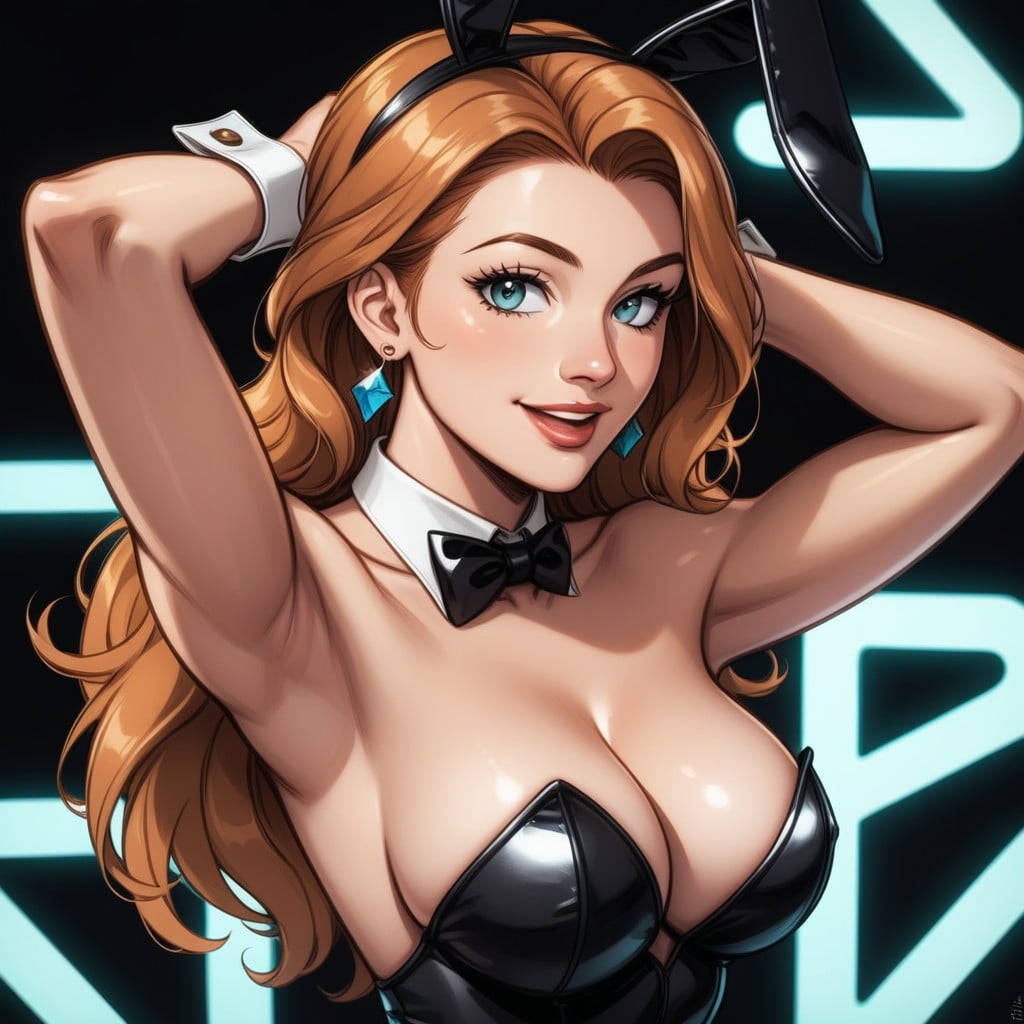 Mouth Open Slightly, Front Side View, Sexy Hentai AI Porn