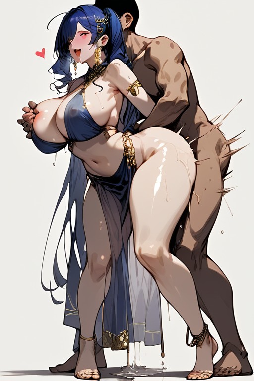 Cleavage, High Resolution, Excessive Sweat Hentai AI Porn