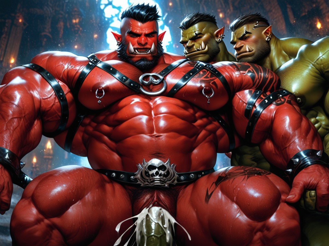 Bodybuilder, Man, 18+ AI Gay Porn